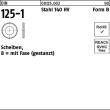 Reyher DIN 125-1 Stahl 140 HV Form B Scheiben, mit Fase (gestanzt) Produktbild img1 S