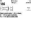 DIN 186 Mu 4.6 BM 16 x 130 VE=S Produktbild img1 S