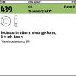 Reyher DIN 439 04 Form B feuerverzinkt Sechskantmuttern, niedrige Form, mit Fasen Produktbild img1 S