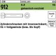 DIN 912 8.8 M 8 x 60 galv. verzinkt mit Gew. bis Kopf gal Zn VE=S Produktbild img1 S