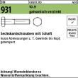 DIN 931 10.9 M 30 x 270 gal Zn A2F getempert gal Zn VE=S Produktbild img1 S