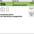 Reyher DIN 934 8 Links galvanisch verzinkt Sechskantmuttern mit metrischem Linksgewinde Produktbild img1 S
