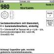 Reyher DIN 980 8 Form V flZn/TL 480h (zinklamellenbesch.) Sechskantmuttern mit Klemmteil, Ganzmetallmuttern, einteilig Produktbild img1 S