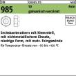 Reyher DIN 985 10 Fein galvanisch verzinkt Sechskantmuttern mit Klemmteil, mit nichtmet. Einsatz, mit met. Feingew. Produktbild img1 S