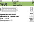 Reyher DIN 1480 Stahl SP feuerverzinkt, ÜZ Spannschlossmuttern, geschmiedet, offene Form Produktbild img1 S