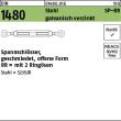 Reyher DIN 1480 Stahl SP-RR galvanisch verzinkt Spannschlösser geschmiedet, offene Form, mit 2 Ringösen Produktbild img1 S