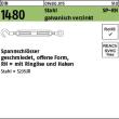 Reyher DIN 1480 Stahl SP-RH galvanisch verzinkt Spannschlösser geschmiedet, offene Form mit Ringöse und Haken Produktbild img1 S