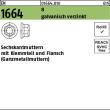 Reyher EN 1664 8 galvanisch verzinkt Sechskantmuttern mit Klemmteil und Flansch (Ganzmetallmuttern) Produktbild img1 S