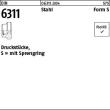 Reyher DIN 6311 Stahl Form S Druckstücke, mit Sprengring Produktbild img1 S
