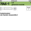 Reyher ISO 7046-1 4.8 Z galvanisch verzinkt Senkschrauben mit Pozidriv-Kreuzschlitz Z Produktbild img1 S
