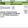 DIN 7516 Stahl E M 8 x 16 -H galv. verzinkt gal Zn VE=S Produktbild img1 S