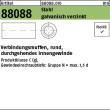 Reyher ART 88088 Verb.-muffe, Rd. M12 x 30 x 15 Stahl, galv. verzinkt gal Zn VE=S Produktbild img1 S