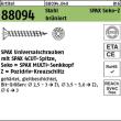 ART 88094 SPAX St. 4,5 x 30/24 -Z Wellenschliff, brüniert, SEKO brün VE=S Produktbild img1 S
