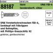 Reyher Artikel 88187 Stahl SPAX FEX-A Sonderoberfl. silber SPAX Fensterbohrschrauben FEX-A mit Senkkopf, Bohrsp., Phillips-KS Produktbild img1 S