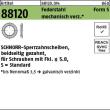 Reyher Artikel 88120 Federstahl Form S mechanisch verz. SCHNORR-Sperrzahnscheiben, beidseitig gezahnt, für Schrauben mit Fkl. <= 5.8 Produktbild img1 S
