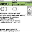 ART 88933 Sechsk.-Sperrkantschr. Kl. 90 gal Zn, M 5 x 10 gal Zn VE=S Produktbild img1 S