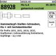 Reyher Artikel 88928 Mu 4.6 HS 28/15 galvanisch verzinkt Hammerkopf-/Halfen-Schrauben,mit Sechskantmutter Produktbild img1 S