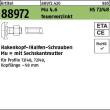 Reyher Artikel 88972 Mu 4.6 HS 72/48 feuerverzinkt Hammerkopf-/Halfen-Schrauben, mit Sechskantmutter Produktbild img1 S
