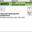 Reyher Artikel 88955 Stahl Typ 50/30 galvanisch verzinkt Hakenkopf-Gewindeplatten (Gleitmuttern) Produktbild img1 S