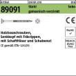 Reyher Artikel 89091 Stahl CE Seko-T galvanisch verzinkt Holzbauschrauben CE Senkkopf, Innensechsrund Produktbild img1 S
