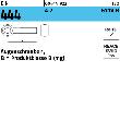 DIN 444 A 2 BM 24 x 100 A 2 VE=S Produktbild img1 S