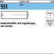 DIN 551 1.4305 M 6 x 10 rostfrei A 1 VE=S Produktbild img1 S