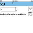 DIN 553 1.4305 M 5 x 6 rostfrei A 1 VE=S Produktbild img1 S