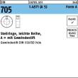 Reyher ~DIN 705 1.4571 (A 5) Form A Stellringe, leichte Reihe, mit Gewindestift Produktbild img1 S