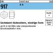 Reyher DIN 917 A 4 Sechskant-Hutmuttern, niedrige Form Produktbild img1 S