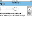 Reyher DIN 931 1.4571 (A 5) Sechskantschrauben mit Schaft Produktbild img1 S
