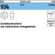 DIN 934 A 2 M 30-LH A 2 VE=S Produktbild img1 S