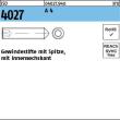 Reyher ISO 4027 A 4 Gewindestifte mit Spitze und Innensechskant Produktbild img1 S