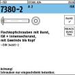 Reyher ~ISO 7380-2 A 2 ISR Flachkopfschrauben mit Innensechsrund und Bund Produktbild img1 S