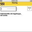 DIN 551 Messing M 3 x 8 Ms VE=S Produktbild img1 S