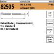 ART 82505 PA 6.6 2,5 x 100/ 22 Kabelbinder, schwarz, T 18R-HS VE=S Produktbild img1 S