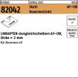 Reyher Artikel 82042 Stahl AF-CW feuerverzinkt LINDAPTER-Ausgleichsscheiben AF-CW, Dicke = 2 mm Produktbild img1 S