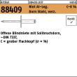 Reyher Artikel 88409 Niet Al-Leg. C-K 14 Dorn Stahl, verz. Offene Blindniete mit Sollbruchdorn, ~DIN 7337, großer Flachkopf (Ø = 14) Produktbild img1 S