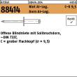 Reyher ART 88414 Blindniete Alu/Alu FLAKO K 9,5 3,2 x 6,1 VE=S Produktbild img1 S