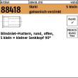 Reyher Artikel 88418 Stahl S klein galvanisch verzinkt Blindniet-Muttern, rund, offen, kleiner Senkkopf 90° Produktbild img1 S