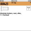 Reyher Artikel 88423 Al-Leg. F Blindniet-Muttern, rund, offen, Flachkopf Produktbild img1 S