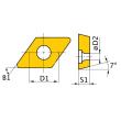 HM-Ersatzwendeplatten Optimum ISO DNMG150408 Produktbild