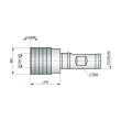 Dormer Pramet Aufnahme mit Wedonschaft - Gewindeschneid-Schnellwechselfutter mit Längenausgleich AW-QTCC Produktbild img2 S