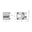 Dormer Pramet HAAS BMT 65 - Werkzeughalter mit Vierkant-Längsaufnahme doppelt BMT.65-B.25.081 Produktbild img2 S