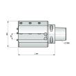 Dormer Pramet Vierkant-Mehrfach-Aufnahme C-ASH(RL)3 Produktbild img2 S