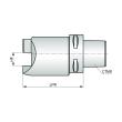 Dormer Pramet Mehrfach-Aufnahme für Vierkant-Werkzeughalter C-ASH(RL)45 Produktbild img2 S