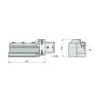 Dormer Pramet Axialer Stechhalter für Schwerter C-A(RL) Produktbild img2 S