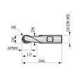 Dormer Pramet Radius - Kopierfräser C500 Produktbild img4 S