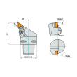 Dormer Pramet Klemmhalter mit Polygonkupplung ISO D - Extern C.-DDJN(RL) EXT Produktbild img4 S