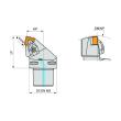 Dormer Pramet Klemmhalter mit Polygonkupplung ISO D - Extern C.-DSRN(RL) EXT Produktbild img4 S