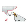 Dormer Pramet Klemmhalter mit Polygonkupplung ISO S - Extern C.-SVHB(RL) EXT Produktbild img2 S